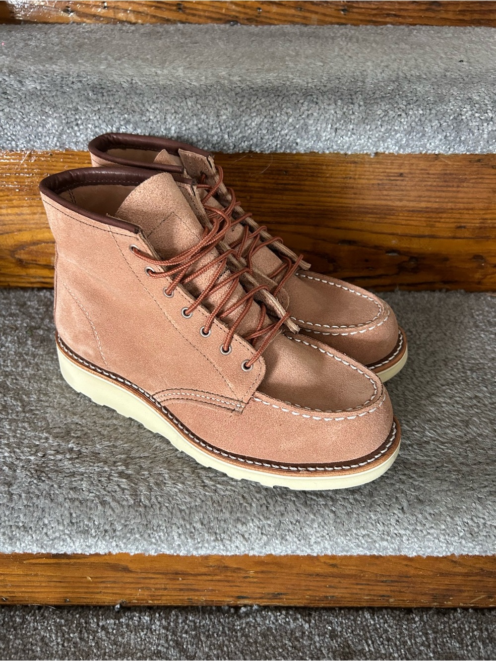 Red Wing 3319 CLASSIC Women's Short Boot Dusty Rose Abilene Leather